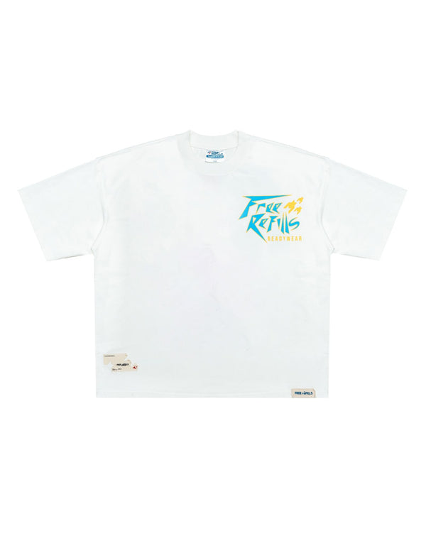 Free Refills Zebra Tee "Cream"