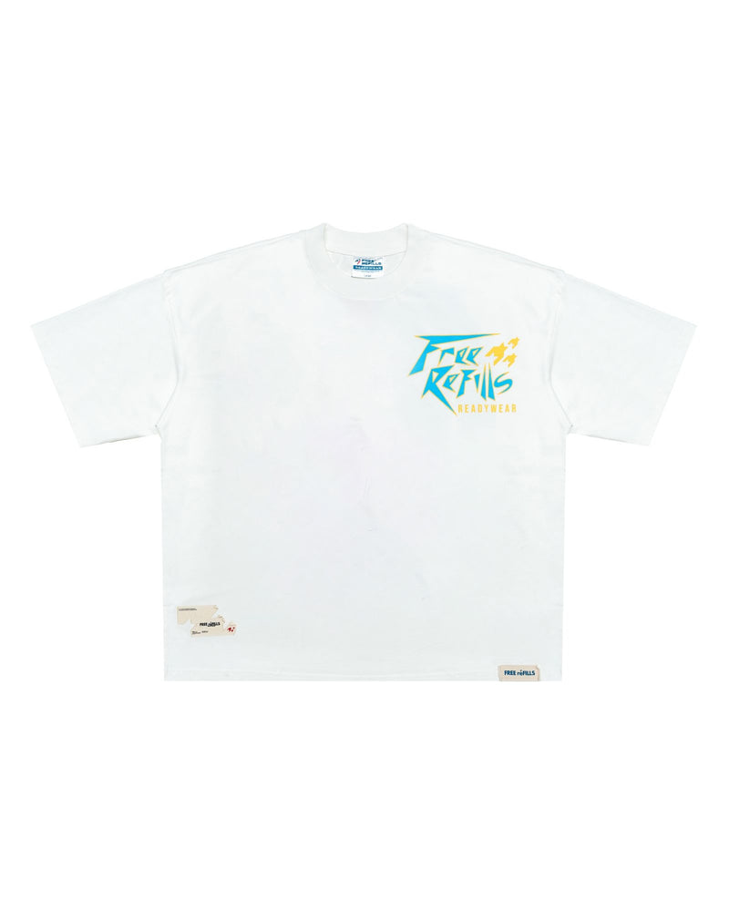 Free Refills Zebra Tee "Cream"