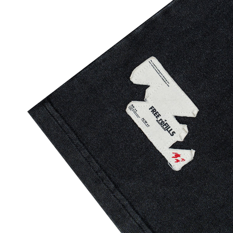 Free Refills Zebra Tee "Black"