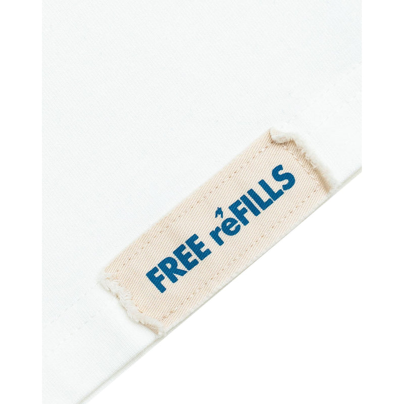Free Refills Racer Tee "Cream"