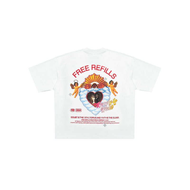 Free Refills Sacred Tee "Cream"