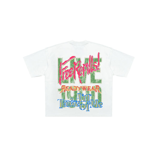 Free Refills Live Tee "Off White"