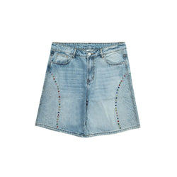 Free Refills Cathedral Denim Shorts "Blue"