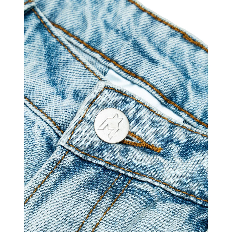 Free Refills Cathedral Denim Shorts "Blue"