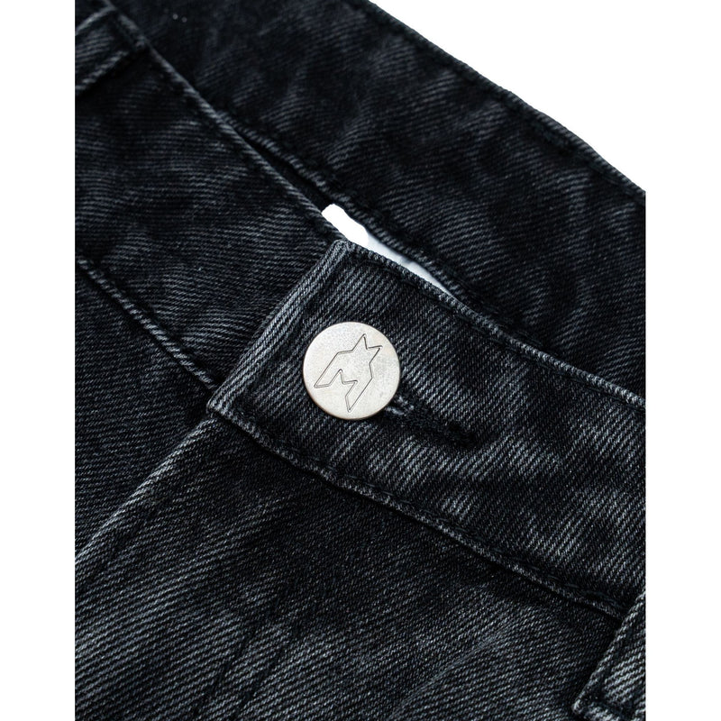 Free Refills Cathedral Denim Shorts "Black"