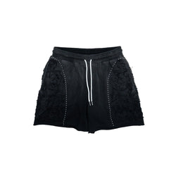 Free Refills Cathedral Fleece Shorts "Black"