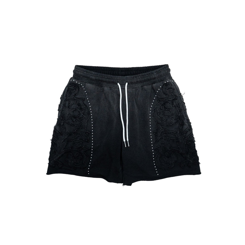 Free Refills Cathedral Fleece Shorts "Black"