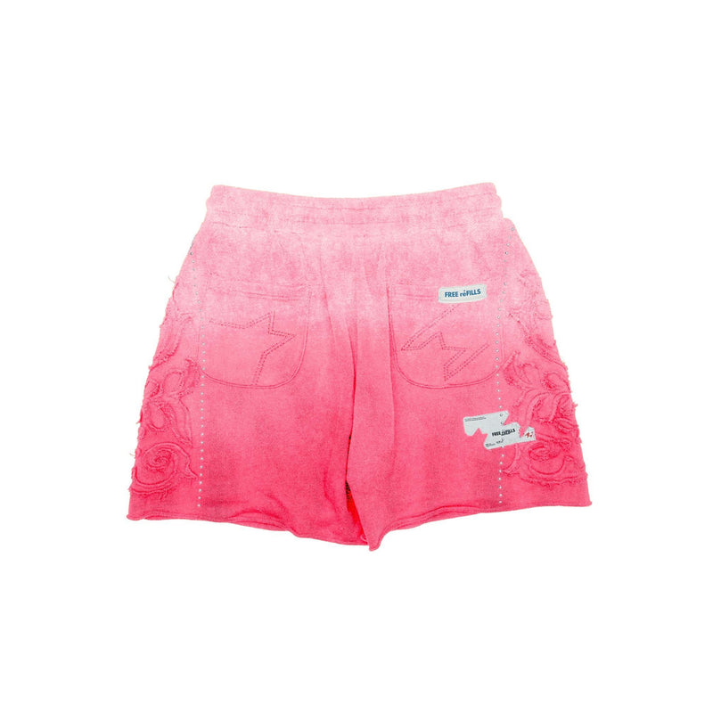 Free Refills Cathedral Fleece Shorts "Pink"