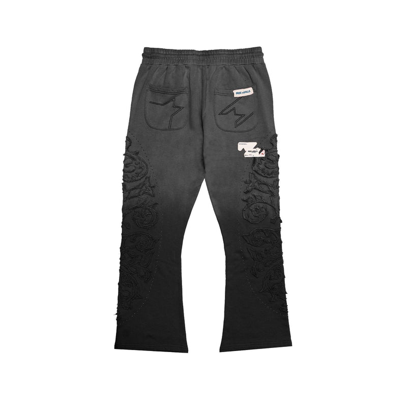 Free Refills Cathedral Flare Sweatpants "Black"