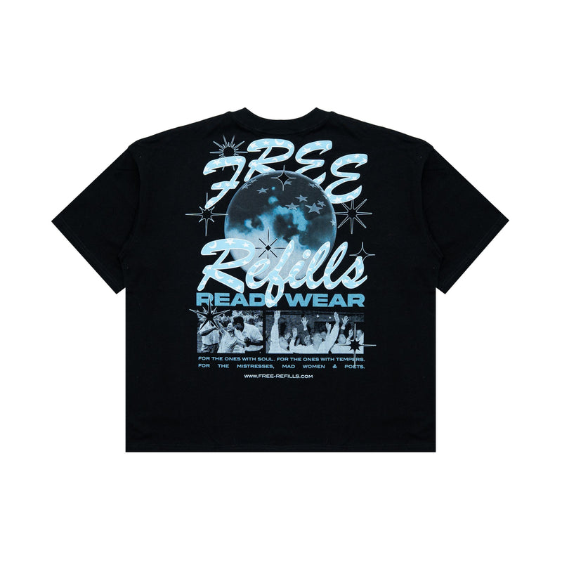 Free Refills Psychic Tee "Black"
