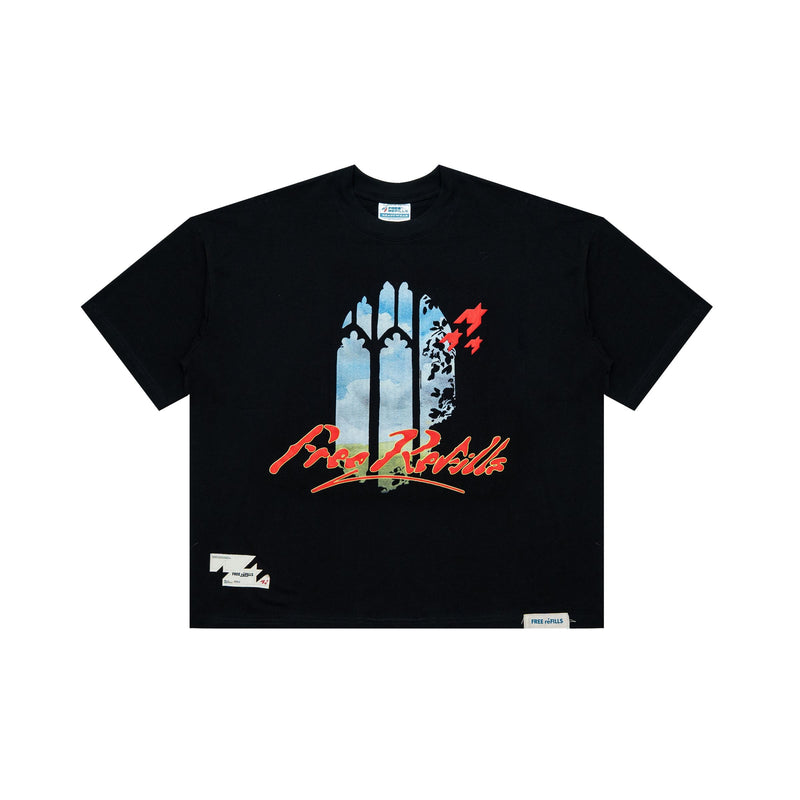 Free Refills Rehab Tee "Black"