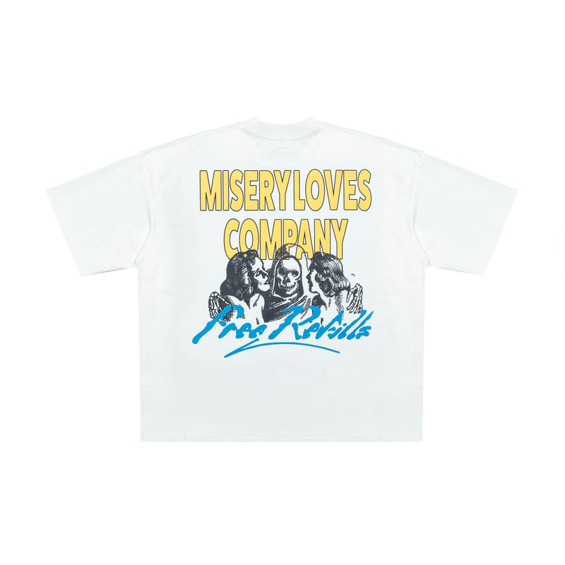 Free Refills Misery Tee "White"