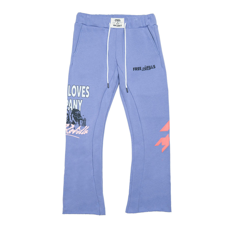 Free Refills Misery Flare Sweatpants "Purple"