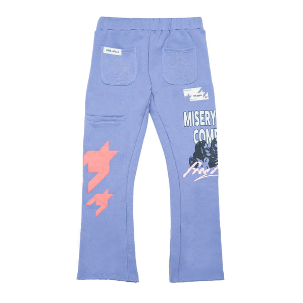 Free Refills Misery Flare Sweatpants "Purple"