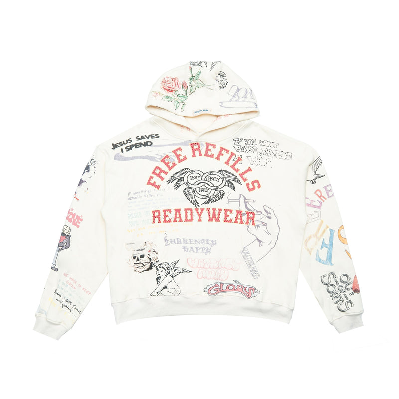 Free Refills Graffiti Hoodie