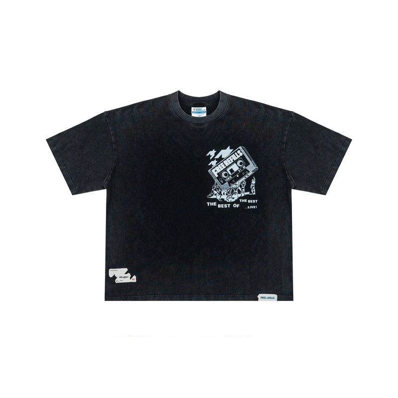 Free Refills Flyer Tee "Black"