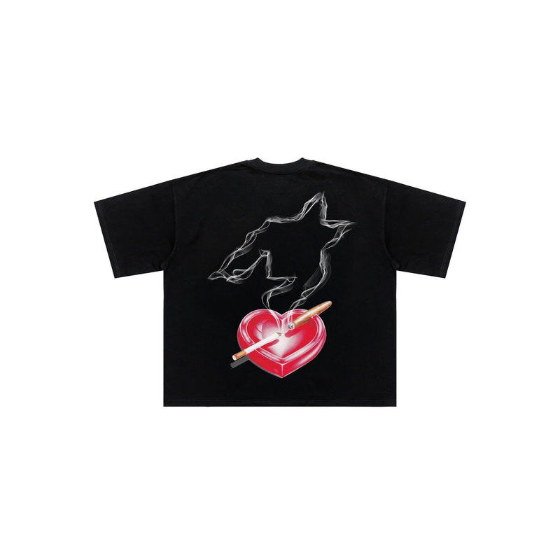 Free Refills Ashtrey Tee "Black"