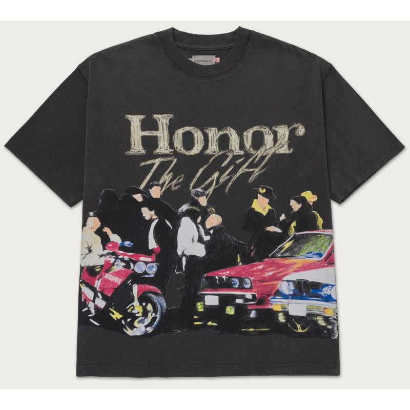 Honor The Gift Spring Outside Tee “Black”