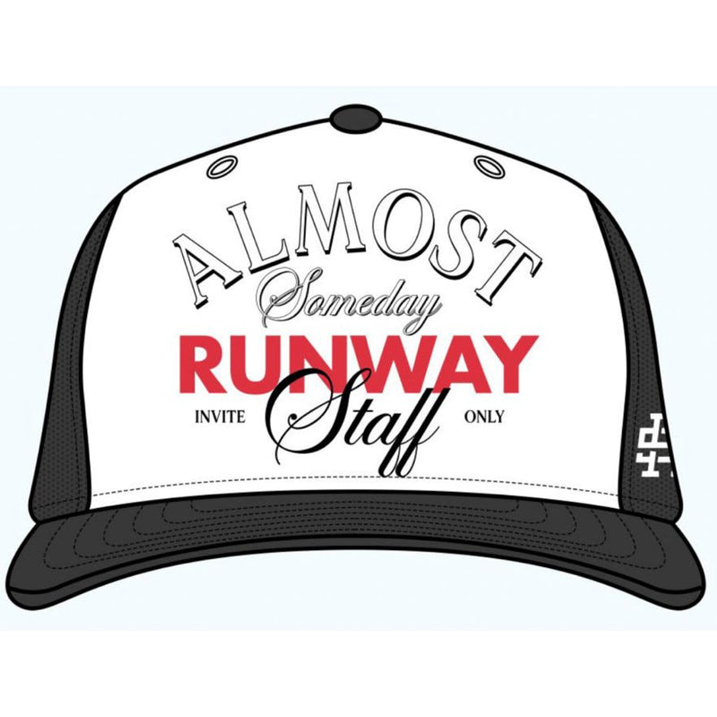 Almost Someday Runway Trucker Hat “Red”