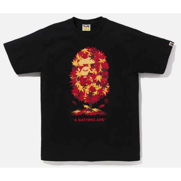 Bape Japan Autumn Ape Head Tee “Black”