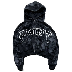 Top Floor Saint Grim Zip Up Hoodie