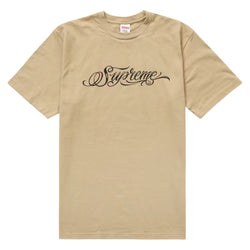 Supreme Script Tee “Khaki”