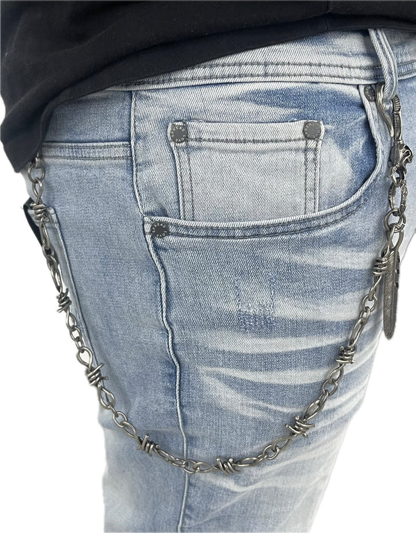 Barbed Wire Pocket Chain