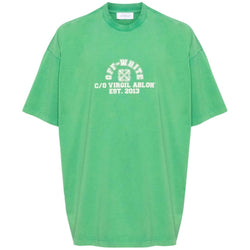 Off-White Logo Print Tee “Green”