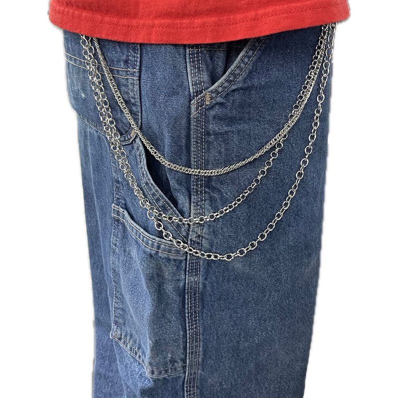 Small 3 Ring Pocket Chain