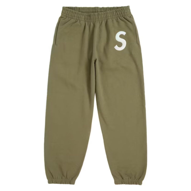 Supreme S Logo Sweatpants “Olive”