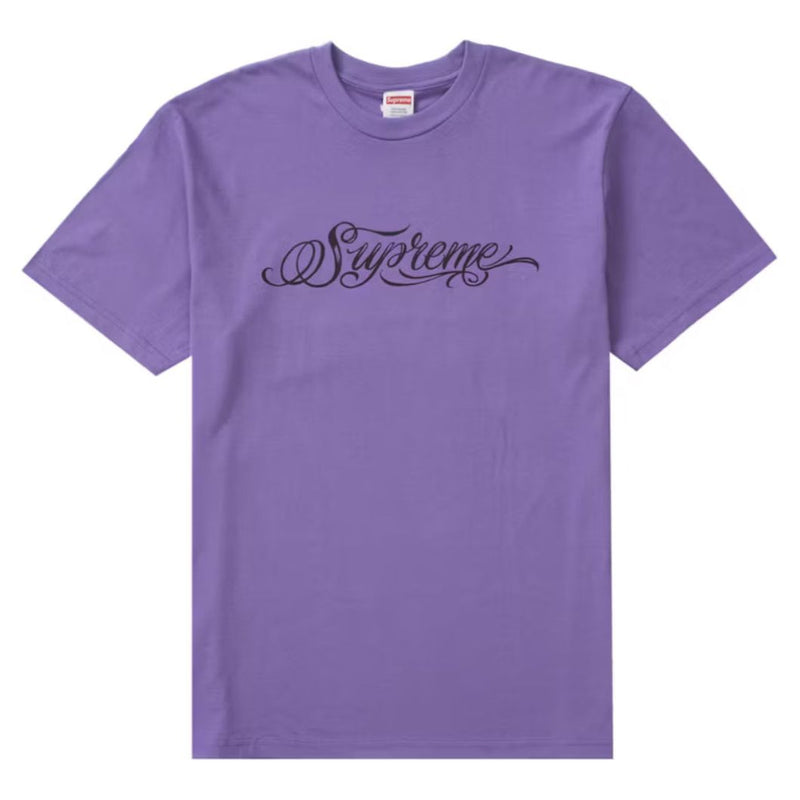 Supreme Script Tee “Purple”