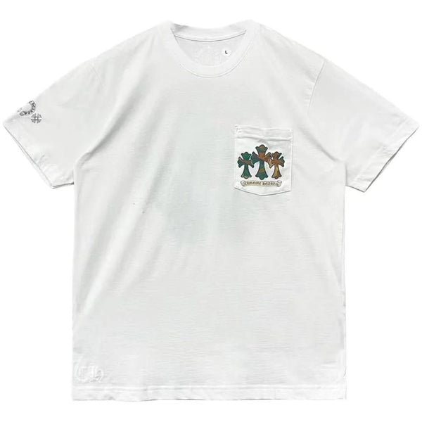 Chrome Hearts Horeshoe Logo Tee “White/Camo”