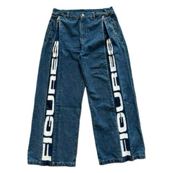 Faith+Figures Four Links Zipper Denim “Blue”