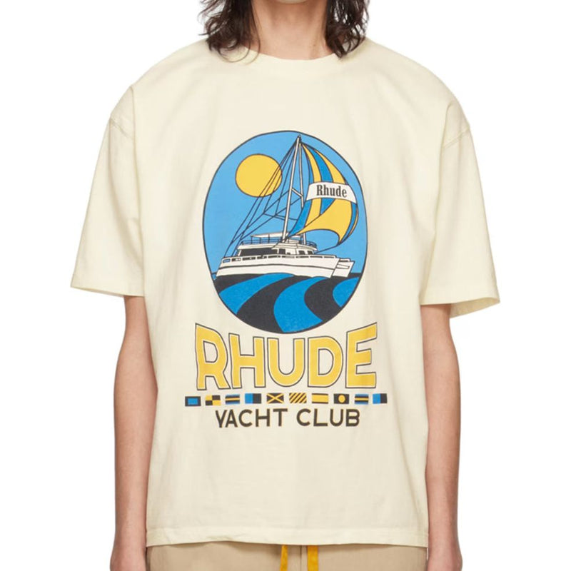 Rhude Yacht Club Tee "Off White"