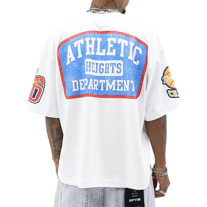 Heights District Varsity Tee "White"