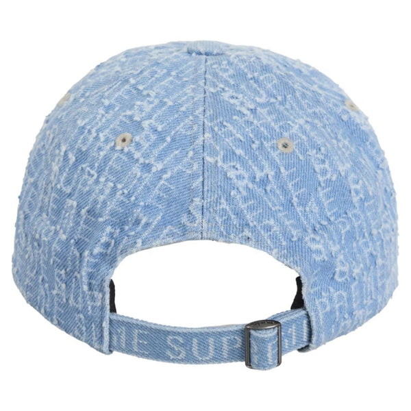 Supreme Needle Punch 6 Panel Hat "Denim"