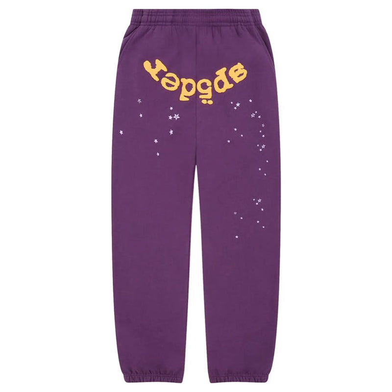 Sp5der Star OG Web V2 Sweatpants “Purple”