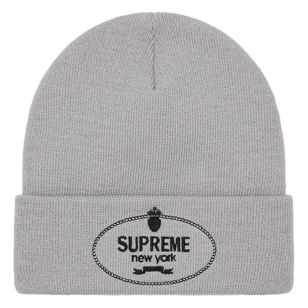 Supreme Crest Beanie “Grey”