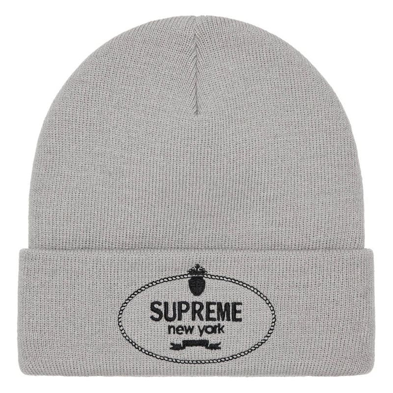 Supreme Crest Beanie “Grey”