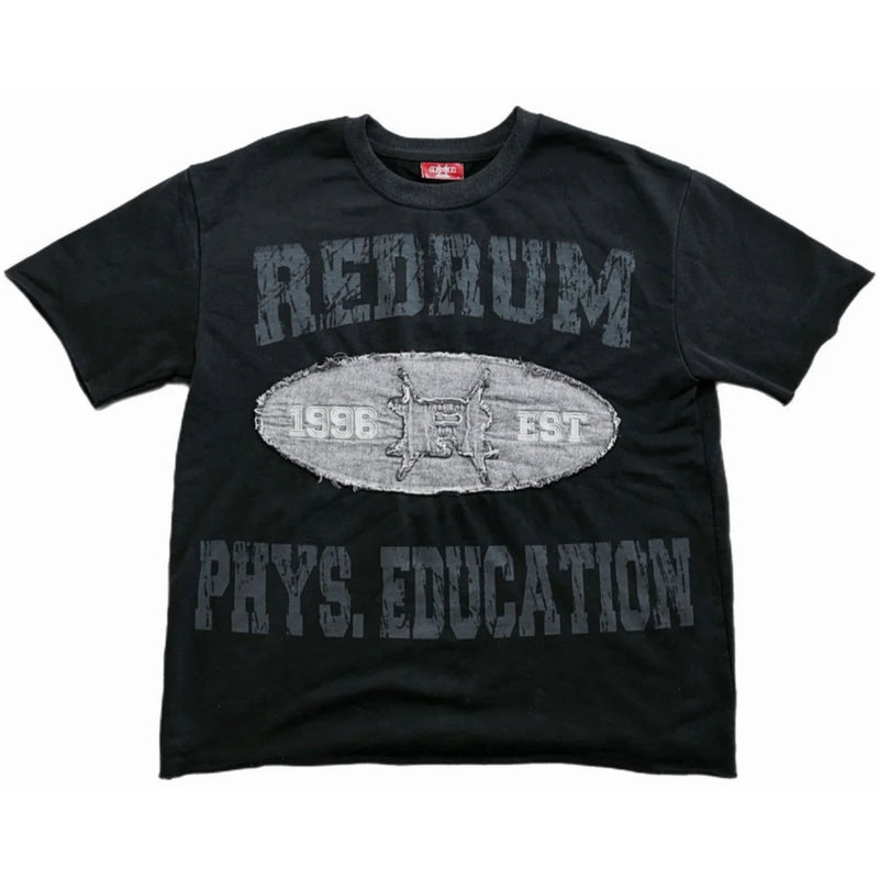 Redrum Phys Ed Tee "Black"