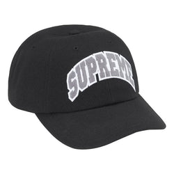 Supreme Pigment Felt Arc 6-Panel Hat “Black”