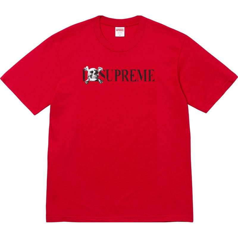 Supreme Skull Tee "Red"