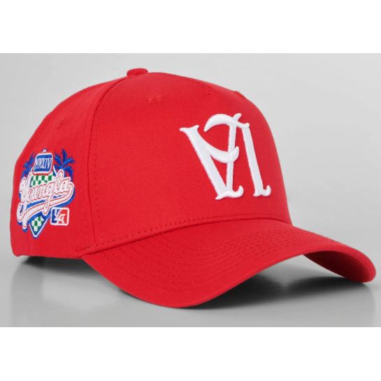 YoungLA Upside Down Snapback Hat “Red”