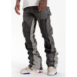 Sugar Hill Revolver Stacked Jeans “Black/Grey”