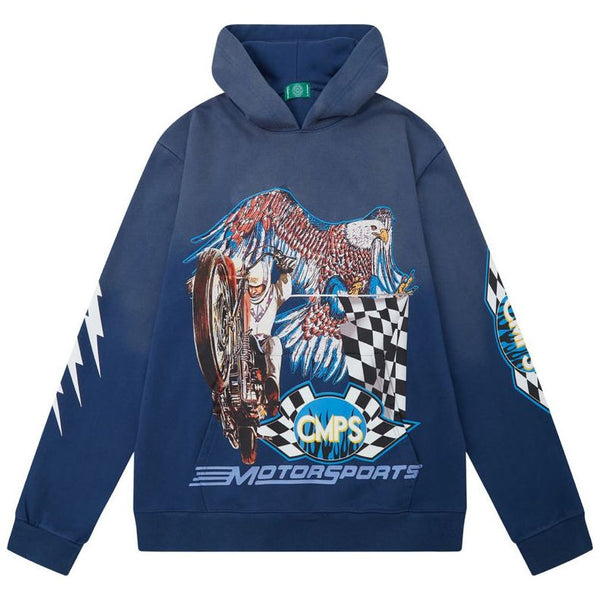 Campus Goods Motor Sport Hoodie “Blue”