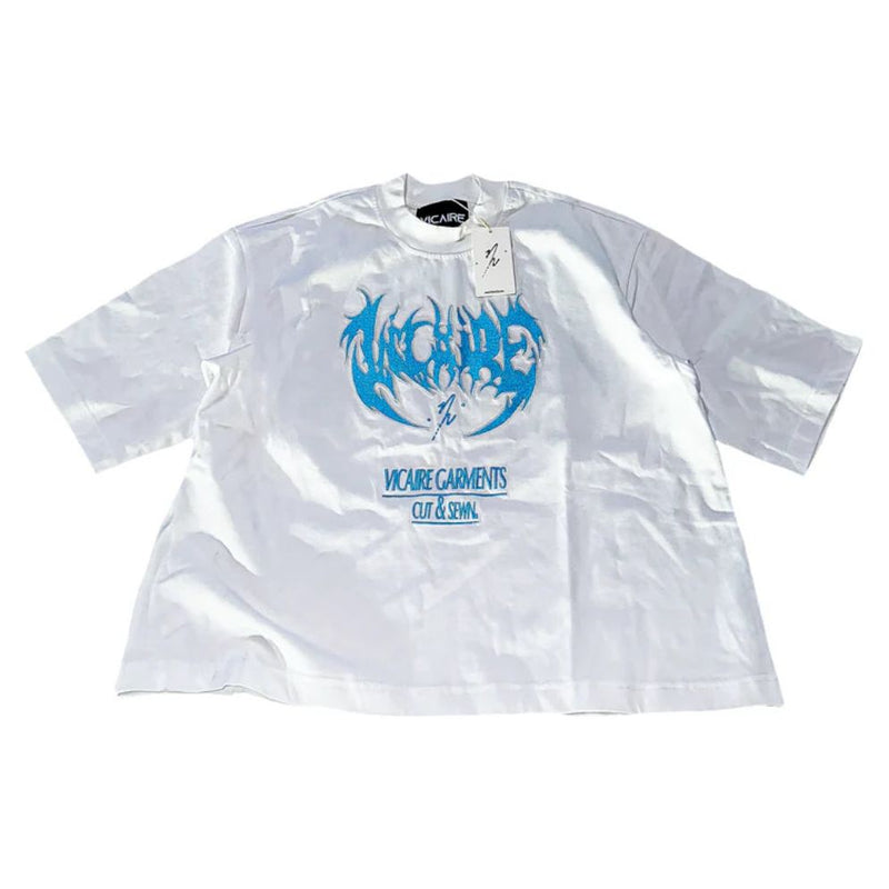 Vicaire Arcane Tee “White/Blue”