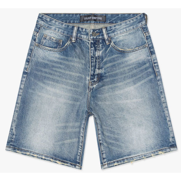 Silent Chapters Jean Shorts "Medium Wash"