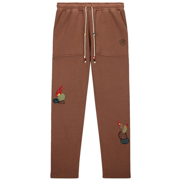 Travis Scott x Jordan Fleece Sweatpants "Brown"