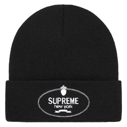 Supreme Crest Beanie “Black”