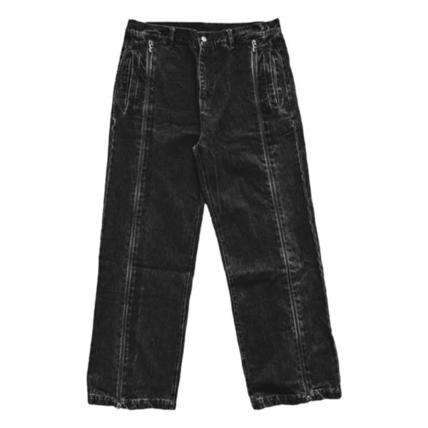 Faith+Figures Four Links Zipper Denim “Black”